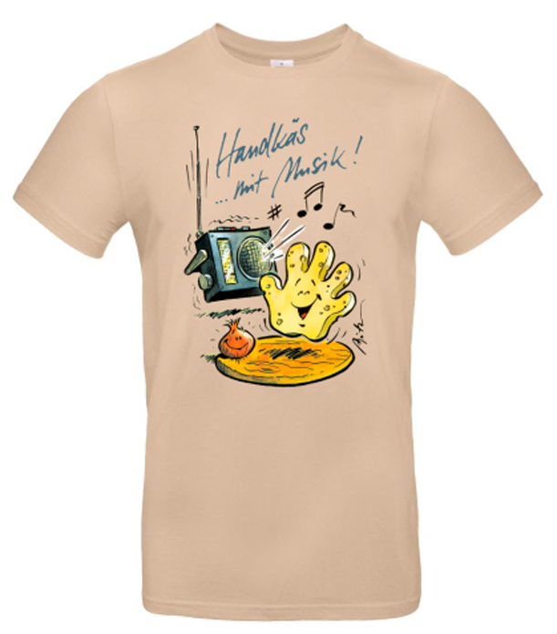 T-Shirt - Handkäs mit Musik