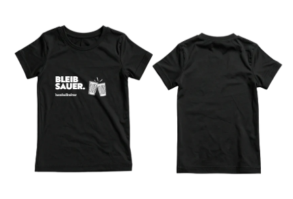 T-Shirt "bleib sauer"
