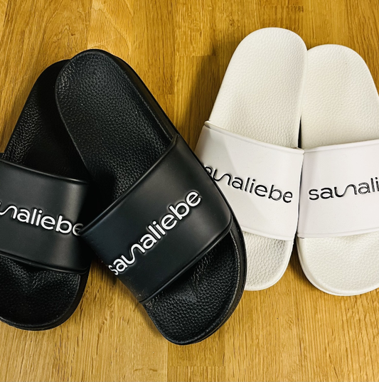 Badeschlappen "saunaliebe"