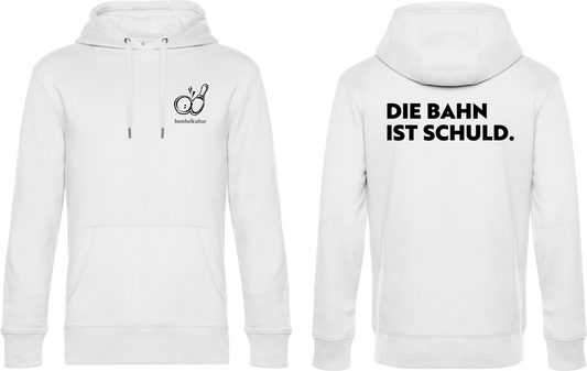 Hoodie "Die Bahn ist schuld"