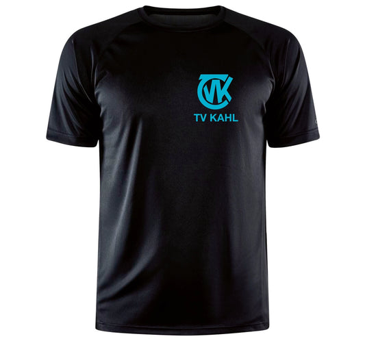 T-Shirt - TV Kahl - schwarz